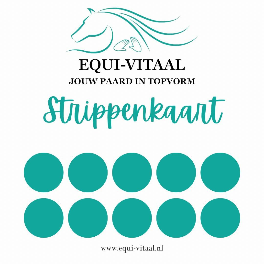 Strippenkaart Sportmassage